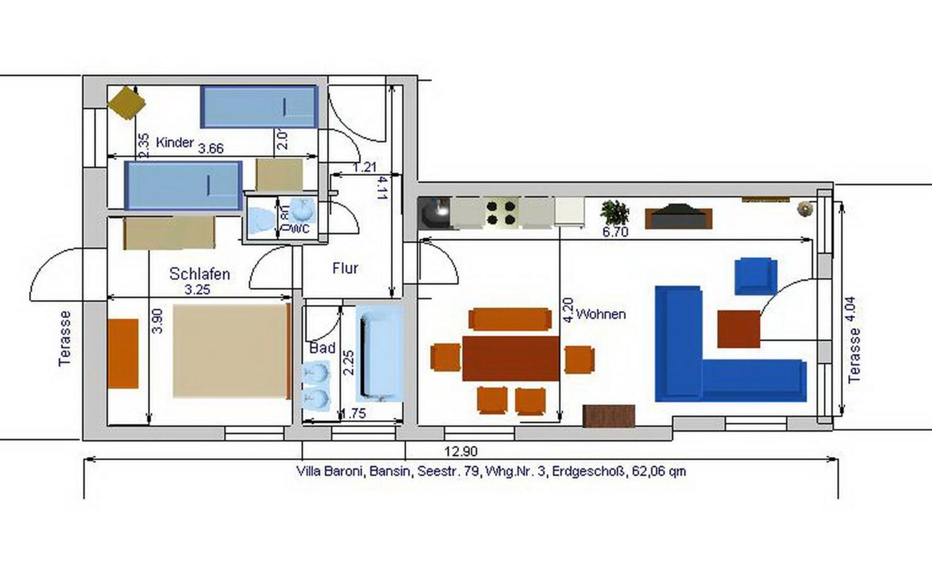 Schoene Ferienwohnung In Seebad Bansin 200M Vom Strand Heringsdorf  Luaran gambar